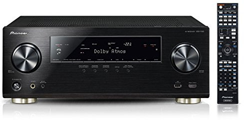 Pioneer VSX-1130K Sinto-Amplificatore 3D, 7x150W, Su6Ohm, Scaler 4K, Dolby Atmos, Nero/Antracite