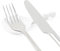 Holst Porzellan KP 101 Besteckhalter und Löffelvioline 11 cm, weiß, 6 Einheiten