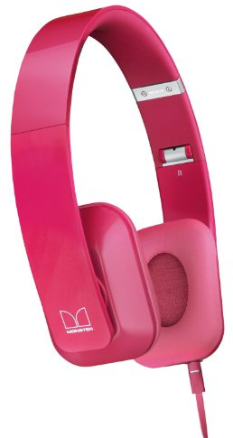 Nokia WH-930 Purity HD Wired On-Ear Stereo Kopfhörer von Monster (3,5 mm Klinkenstecker, Leicht, komfortables, zusammenklappbar, geeignet für iPod, iPhone, Smartphone und MP3 Player) fuchsia