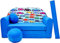 Pro Cosmo umwandelbares Kindersofa – perfekt zum Spielen und Schlafen – mit Abnehmbarer Matratze, Kissen und Pouf – 98x168x59 cm – leicht und einfach zusammenklappbar - C21 Balu - Autos