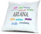 digital print Kopfkissen mit Namen Ariana - Motiv Positive Eigenschaften, 40 cm, 100% Baumwolle, Kuschelkissen, Liebeskissen, Namenskissen, Geschenkidee, Deko