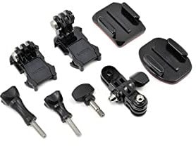 GoPro AGBAG-002 Kit Supporti Assortiti, Nero