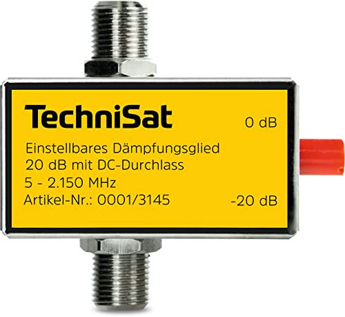 Einstellbares Dämpfungsglied mit F-Bu TECHNISAT 0001/3145