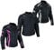 HEYBERRY Damen Motorrad Jacke Motorradjacke Textil Schwarz Weiß Gr. XXL / 44