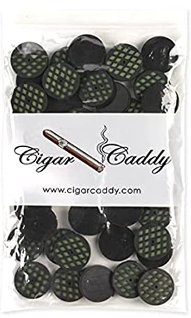 Cigar Caddy Mini Round Foam Disk Humidifier