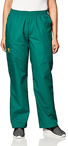 Wink WonderWORK Scrubs for Women, Pull-On Cargo Scrub Pants