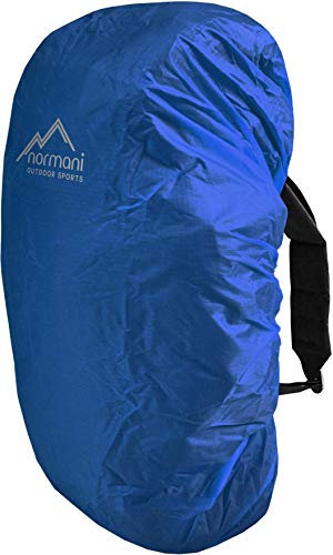 normani Rucksackcover Regenhülle Regenschutz in verschiedenen Größen Farbe Blau Größe XXL