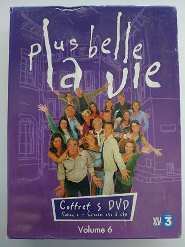 PLUS BELLE LA VIE volume 6 : épisodes de 151 à 180 [FR IMPORT]