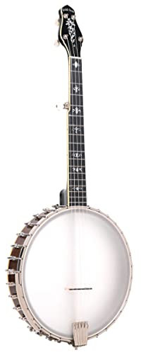 Celloexpress CEB-5 Banjo pour violoncelle 5 cordes Acajou vintage Doré