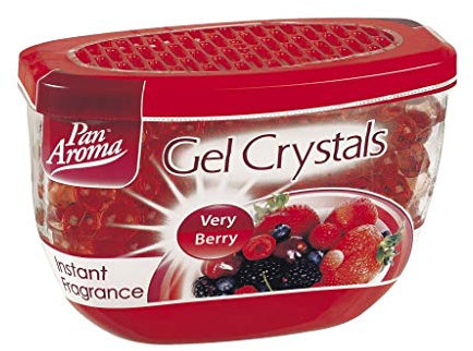 Pan Aroma Very Berry Gel Crystal Air Freshener
