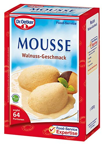 Dr. Oetker Mousse Walnuss-Geschmack 1 kg, 1er Pack (1 x 1 kg)