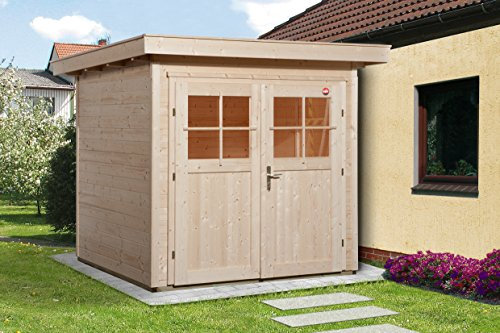 Weka Gartenhaus 227 Größe 1 Natur