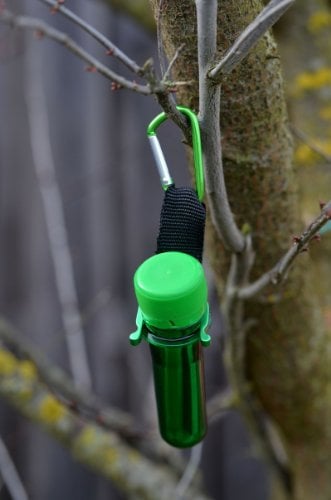 6 x Petling mit Aufhängung, Petlinghalterung, Logbuch, FTF Deckel, Stift, Cache, GPS, Geocaching Versteck, Paket, Set