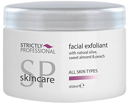 Strictly Professional Facial Exfoliant 450ml – Gentle Face Scrub for Smooth & Clear Skin – Deep Cleansing & Skin Renewal