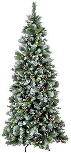 Transcontinental Group 180 cm Frosted Glacier Hook on Tree