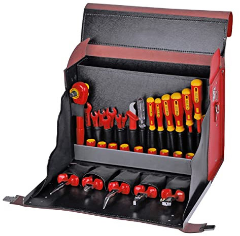 Bernstein Werkzeugkoffer Safety mit 35 Werkzeugen, 8100 VDE