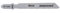 Silverline 234320 Lot de 5 lames de scie sauteuse pour le métal