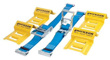 Erickson 09160 Unterlegkeil-Spanngurt-Set