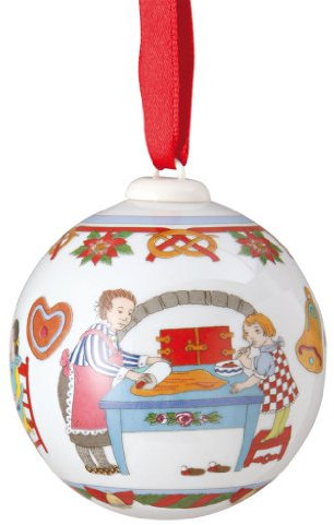 Hutschenreuther Porzellan-Kugel Weihnachten 2011