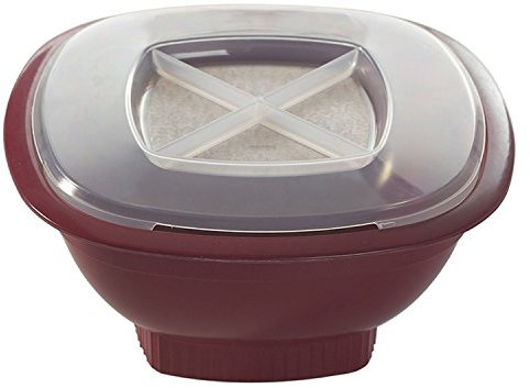 Nordic Ware Popper de palomitas de maíz para microondas, rojo