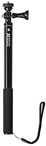 EZVIZ Selfie-Stick, EZVIZ Sportkamera-Zubehör, Modulares Design, freie Expansion und Kontraktion, problemlose Installation, 180-Grad-Drehung, aus Aluminiumlegierung