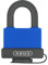 ABUS Cadenas Aqua Safe 70IB/35 en laiton - résistant aux intempéries - anse en acier inoxydable pour une protection supplémentaire contre la corrosion - enrobage plastique - niveau de sécurité ABUS 4