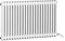 Manissa Electric 2 Column White Radiator Traditional 600h x 988w Cast Iron Style Column Radiator with PTC Element
