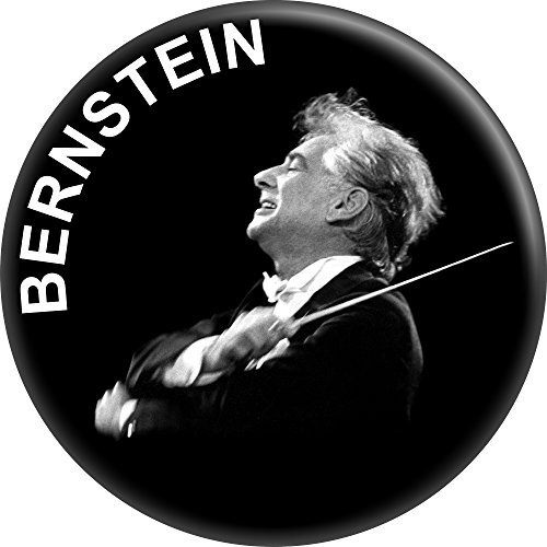 Leonard Bernstein - 1.5 Round Button