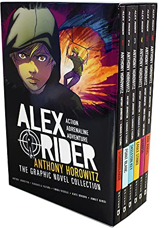 Alex Rider Collection 5 Graphics Books Set By Anthony Horowitz