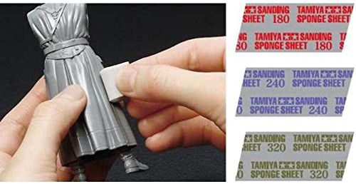 Tamiya 300087162 - Functional and Standing Model Building - Sanding Sponge 240 Grit