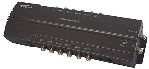 Wolsey 334016 12 Way TV Booster