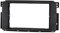 tomzz Audio 2451-037 Cornice radio doppio DIN compatibile con Smart Fortwo 451 ForFour 454 nero