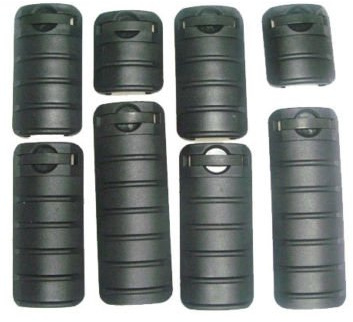 ATAIRSOFT 8 Pcs RAS RIS Picatinny Schiene Abdeckung Set 42mm 67mm 80mm 98mm AC23