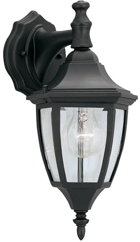Designers Fountain 2461-BK Value Collection Wall Lanterns, Black by Designers Fountain