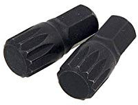 SPLINE BIT SET 2PC M14 X 30MML