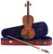 Stentor Student II - Violino da 4/4 di alta qualità, con archetto in legno, custodia leggera, corde con nucleo in acciaio e accessori (1500A - 4/4)