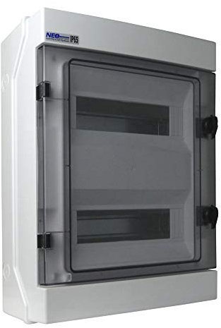 Feuchtraumverteiler Sicherungskasten Verteilerkasten RH-24 IP65 24 Module Aufputz VDE 4088