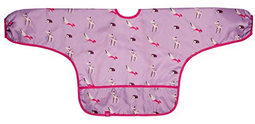 Lässig LTEXBLS152 Long Sleeve Bib Little Tree, Fawn