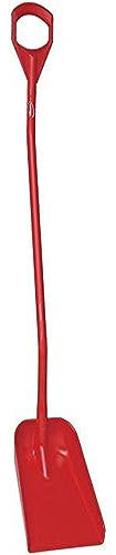 Vikan 56114 Shovel,Ergonomic,49,PP,Red