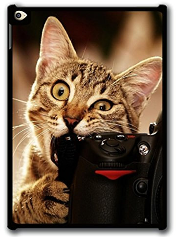 Sticker Design Shop iPad Air Schutzschale Cover Case Hülle individuell Bedruckt Wunsch Foto Logo Neu (Randfarbe Schwarz)