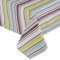 Homescapes Bunt gestreifte Tischdecke Osaka 137x137 cm, Tischtuch quadratisch, waschbar & pflegeleicht aus 100% Baumwolle