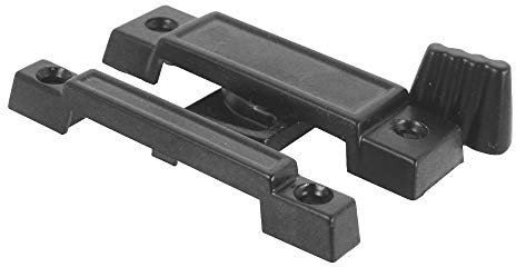 slide-co 17755 Cam Action Universal Fenster Vorreiberschloss, Schwarz/Druckguss