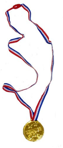 Gold Medal With Neckcord