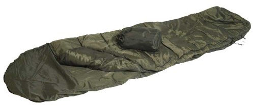 Mil-Tec Unisex – Erwachsene Commando Schlafsack, Oliv, Einheitsgröße