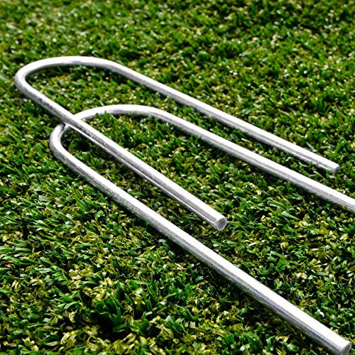 FORZA Fußballtorpfostenanker – robuste U-Stifte für PVC Fußballtore (20cm, 2er-Set)
