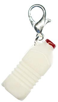 Miniblings Botella de Leche Leche Encanto Lechera encantos Botella de Leche