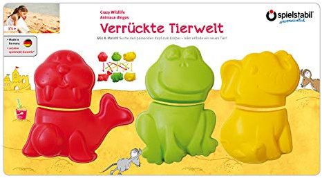 spielstabil Verrückte Tierwelt fashion 6-teilig