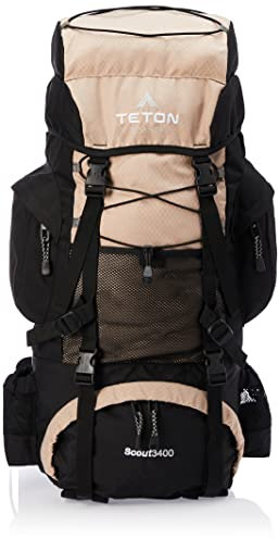 TETON Sports Uni-Erwachsene Internal Frame Scout, Hellbraun, 55L
