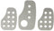 OMP OA/1030 Pedalbelagsatz 3mm Aluminium