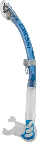 Cressi Alpha Ultra Dry - Schnorchel Trocken Ideal zum Schnorcheln, Apnoe und Tauchen